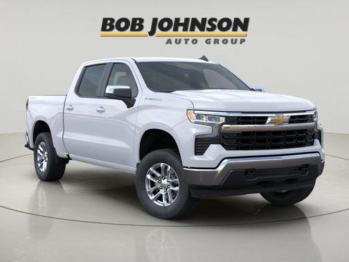 Summit White 2026 Chevrolet Silverado 1500 LT