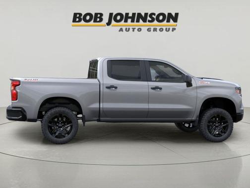 Sterling Gray Metallic 2026 Chevrolet Silverado 1500 Custom Trail Boss