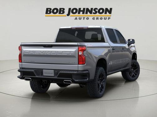 Sterling Gray Metallic 2026 Chevrolet Silverado 1500 Custom Trail Boss