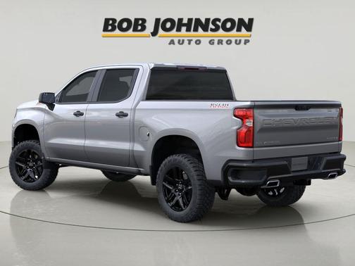 Sterling Gray Metallic 2026 Chevrolet Silverado 1500 Custom Trail Boss