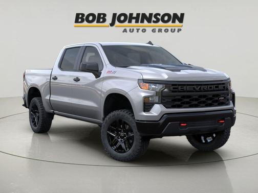 STERLING GRAY METALLIC 2026 Chevrolet Silverado 1500 Custom Trail Boss