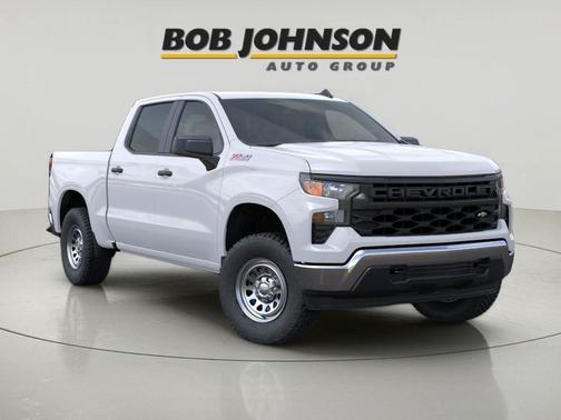 Summit White 2026 Chevrolet Silverado 1500 WT