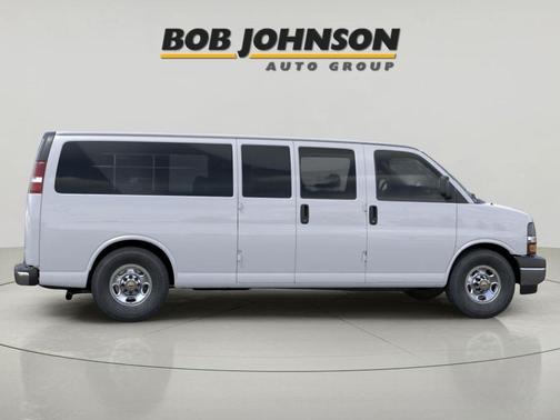 Summit White 2026 Chevrolet Express 3500 3500 Extended Wheelbase, LT, RWD