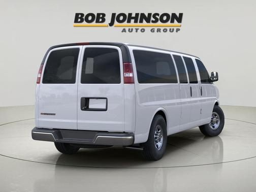 Summit White 2026 Chevrolet Express 3500 3500 Extended Wheelbase, LT, RWD