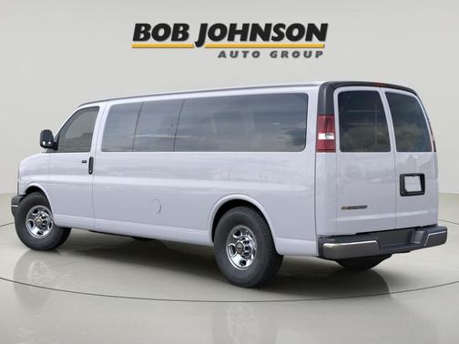 Summit White 2026 Chevrolet Express 3500 3500 Extended Wheelbase, LT, RWD