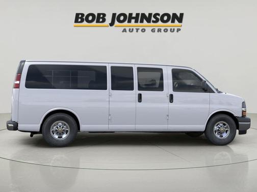 Summit White 2026 Chevrolet Express 3500 3500 Extended Wheelbase, LT, RWD