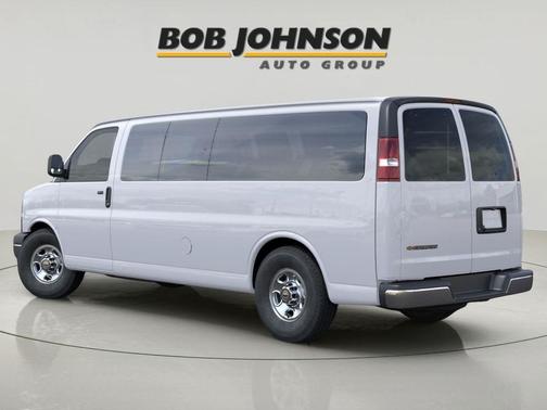 Summit White 2026 Chevrolet Express 3500 3500 Extended Wheelbase, LT, RWD