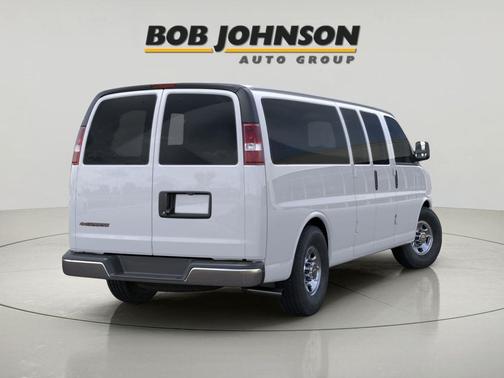 Summit White 2026 Chevrolet Express 3500 3500 Extended Wheelbase, LT, RWD