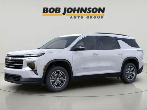 Polar White Tricoat 2026 Chevrolet Traverse LT