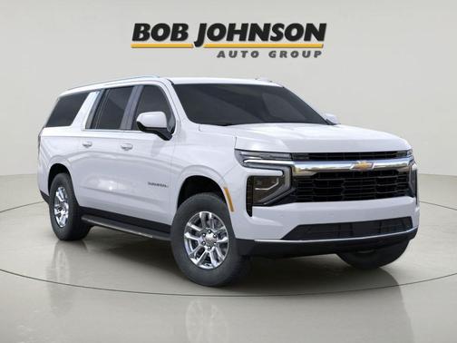 Summit White 2026 Chevrolet Suburban LS