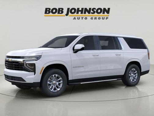 Summit White 2026 Chevrolet Suburban LS