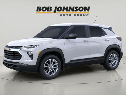 Summit White 2026 Chevrolet Trailblazer LS