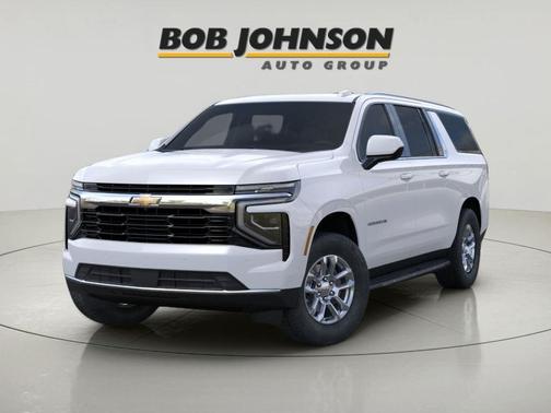 Summit White 2026 Chevrolet Suburban LS