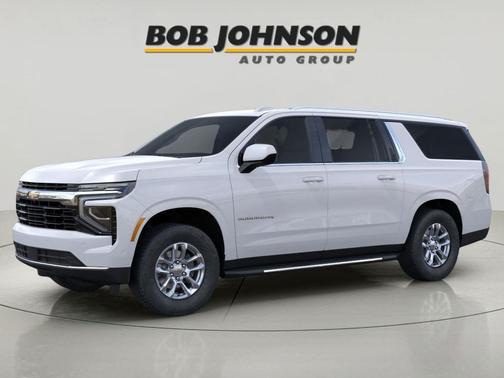 Summit White 2026 Chevrolet Suburban LS