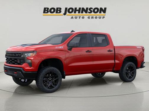 Red Hot 2026 Chevrolet Silverado 1500 Custom Trail Boss