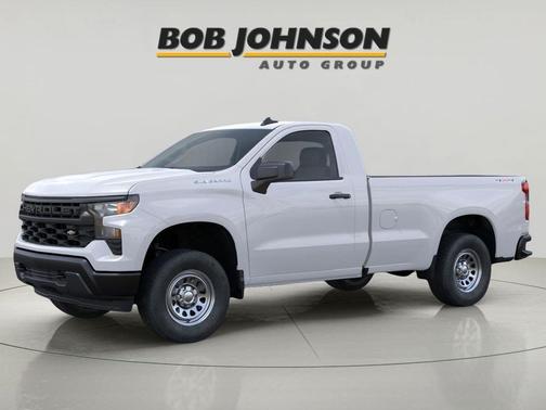 Summit White 2026 Chevrolet Silverado 1500 WT