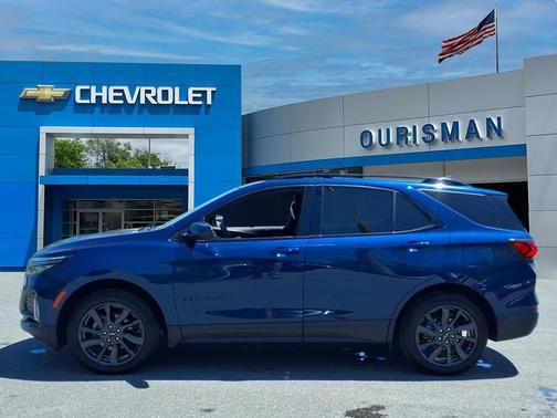Blue Glow Metallic 2023 Chevrolet Equinox AWD RS
