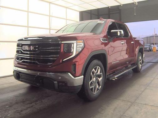 Volcanic Red Tintcoat 2023 GMC Sierra 1500 SLT