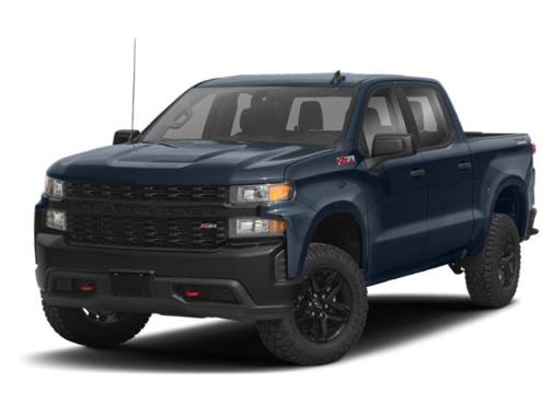 Northsky Blue Metallic 2021 Chevrolet Silverado 1500 Custom Trail Boss