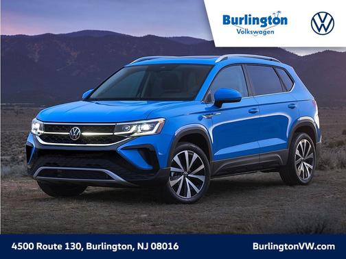 Cornflower Blue 2023 Volkswagen Taos 1.5T SE