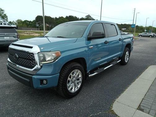 Blue 2020 Toyota Tundra SR5