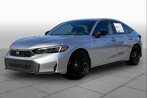 Solar Silver Metallic 2026 Honda Civic Sport