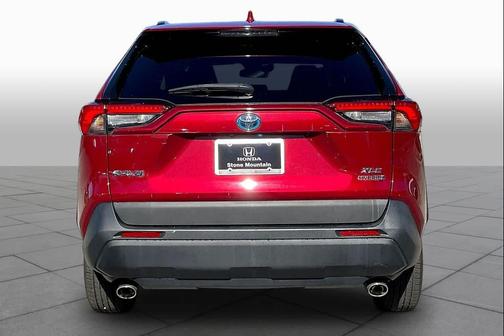 Ruby Flare Pearl 2021 Toyota RAV4 Hybrid XLE Premium