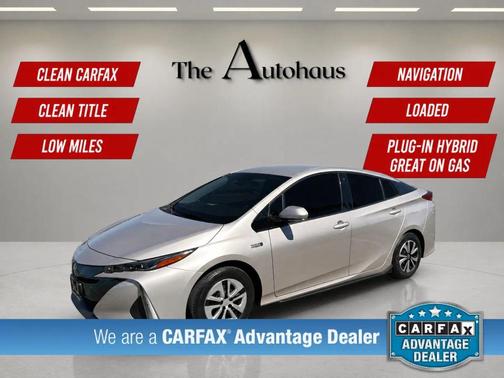 Beige 2017 Toyota Prius Prime Plus