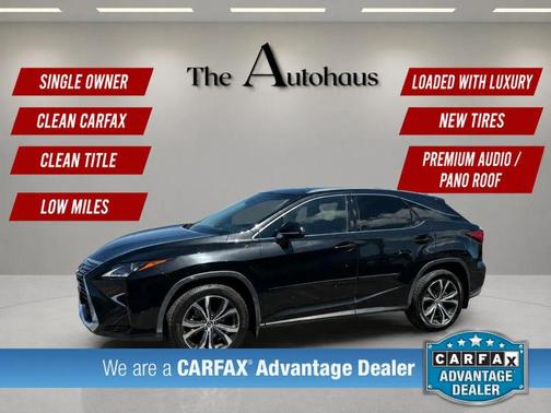 Black 2019 Lexus RX 350 F Sport