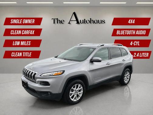 Billet Silver Metallic Clearcoat 2018 Jeep Cherokee Latitude