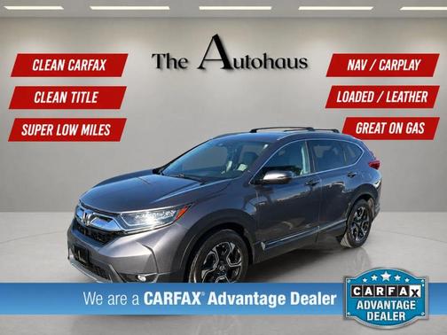 Gray 2018 Honda CR-V Touring