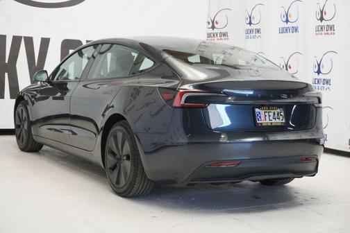 Gray 2025 Tesla Model 3 Long Range