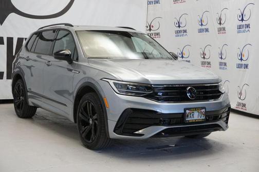Silver 2023 Volkswagen Tiguan 2.0T SE R-Line Black