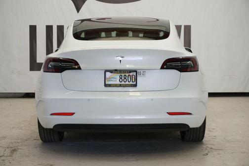 White 2018 Tesla Model 3 Mid Range