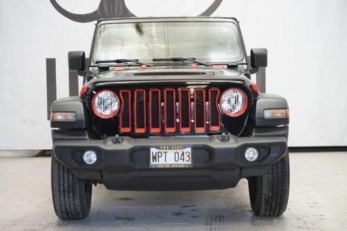 Black 2022 Jeep Wrangler Unlimited Sport