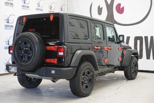 Black 2022 Jeep Wrangler Unlimited Sport