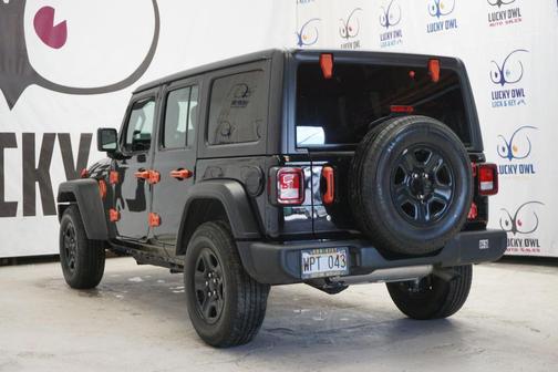 Black 2022 Jeep Wrangler Unlimited Sport