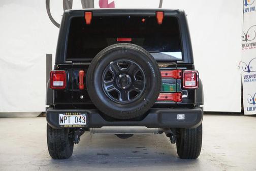 Black 2022 Jeep Wrangler Unlimited Sport
