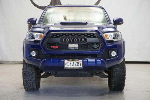 Blue 2023 Toyota Tacoma TRD Sport