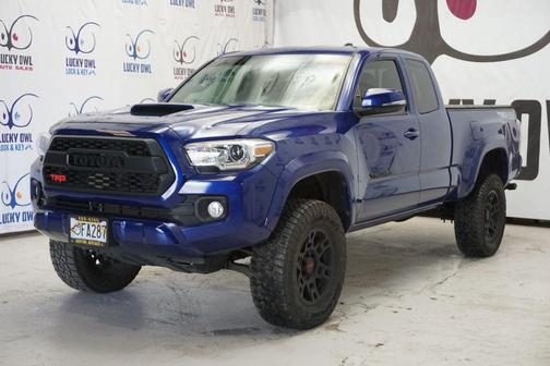 Blue 2023 Toyota Tacoma TRD Sport