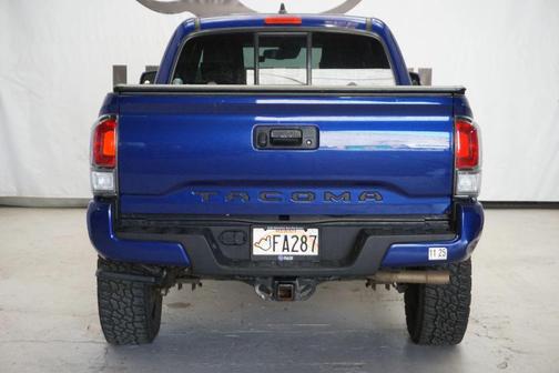 Blue 2023 Toyota Tacoma TRD Sport