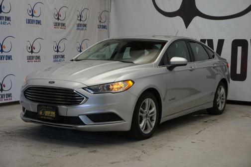 Silver 2018 Ford Fusion Hybrid S