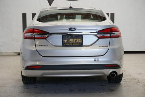 Silver 2018 Ford Fusion Hybrid S