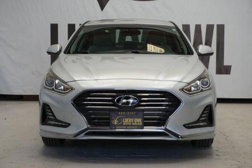 Silver 2018 Hyundai SONATA Hybrid SE