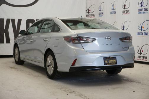 Silver 2018 Hyundai SONATA Hybrid SE