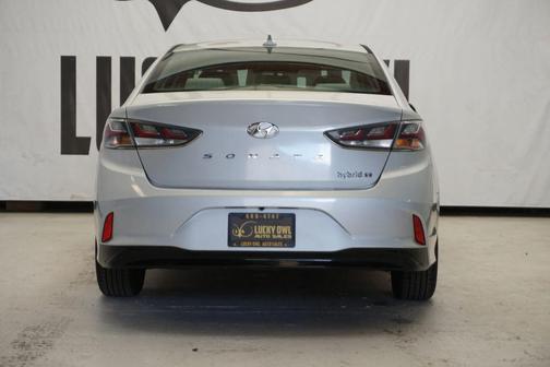 Silver 2018 Hyundai SONATA Hybrid SE