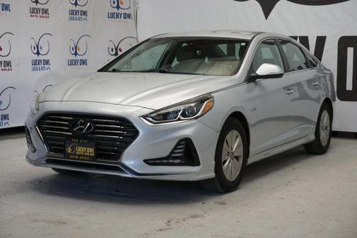 Silver 2018 Hyundai SONATA Hybrid SE