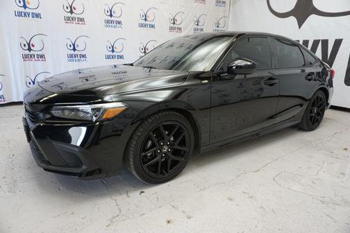 Black 2024 Honda Civic Sport