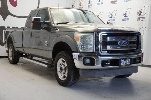 Gray 2011 Ford F-250 XLT