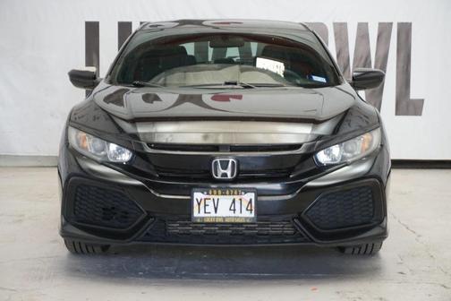 Black 2018 Honda Civic LX